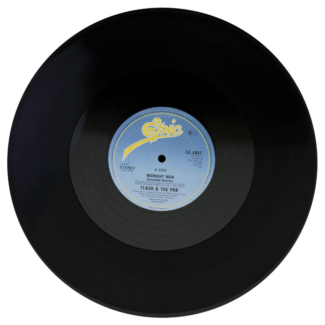 FLASH & THE PAN - MIDNIGHT MAN (EXTENDED REMIX VERSION) | 12" MAXI SINGLE USADO