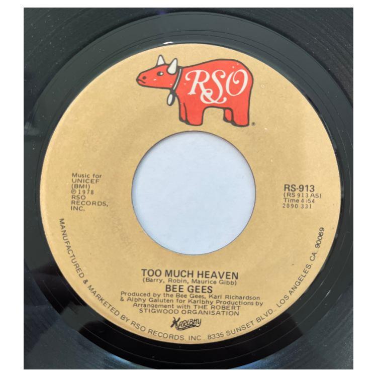 BEE GEES - TOO MUCH HEAVEN | 7" SINGLE VINILO USADO
