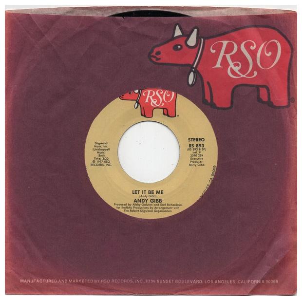 ANDY GIBB - SHADOW DANCING | 7" SINGLE VINILO USADO