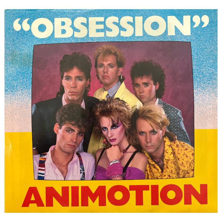 ANIMOTION - OBSESSION | 7" SINGLE VINILO USADO
