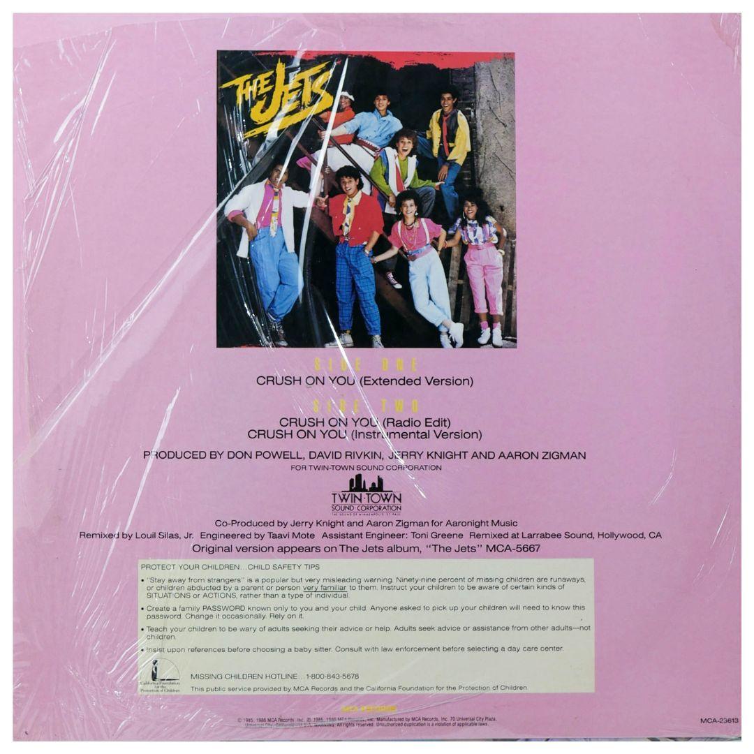 THE JETS - CRUSH ON YOU | 12" MAXI SINGLE USADO