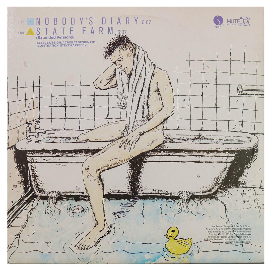 YAZ - NOBODY S DIARY | 12" MAXI SINGLE USADO