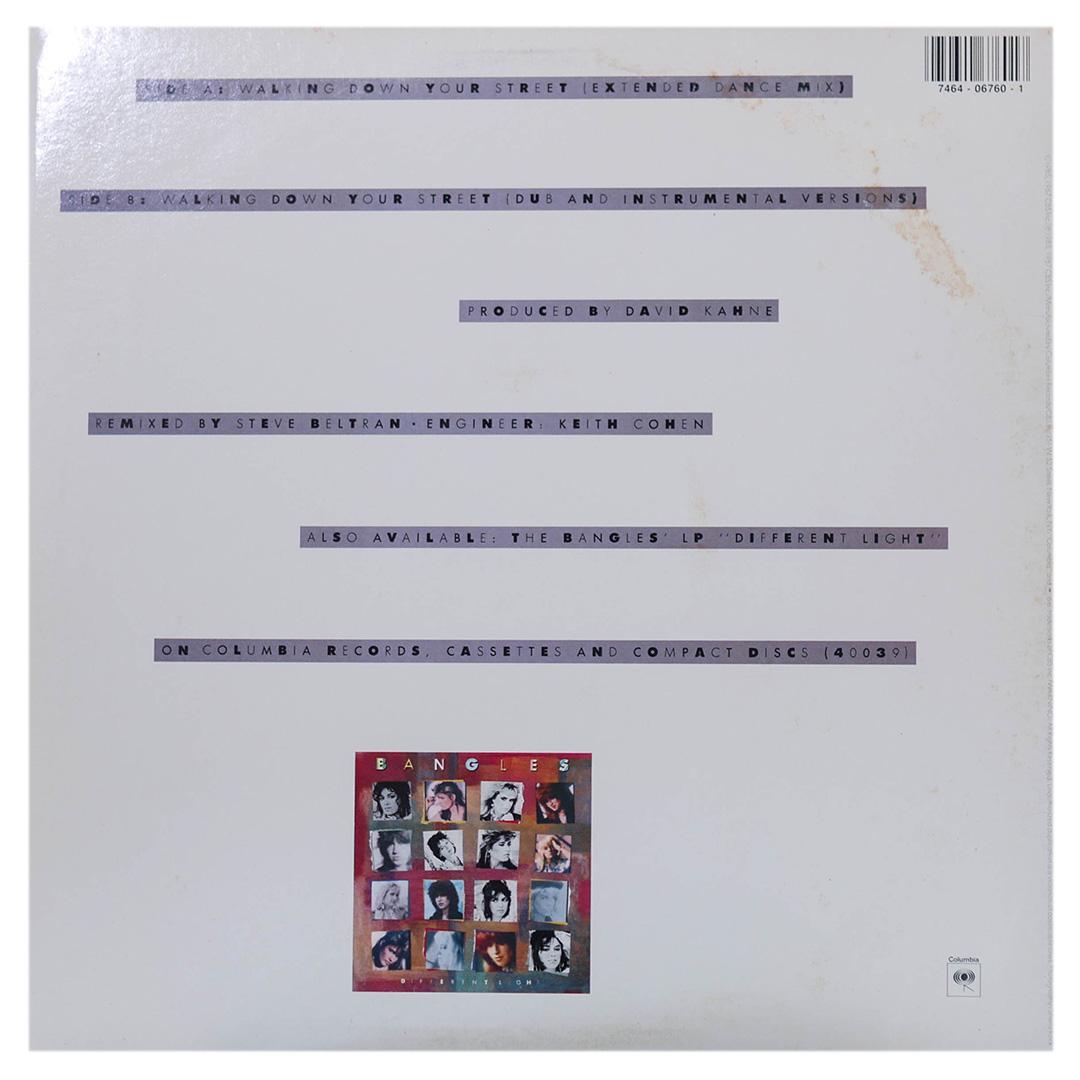 BANGLES - WALKING DOWN YOUR STREET | 12" MAXI SINGLE USADO