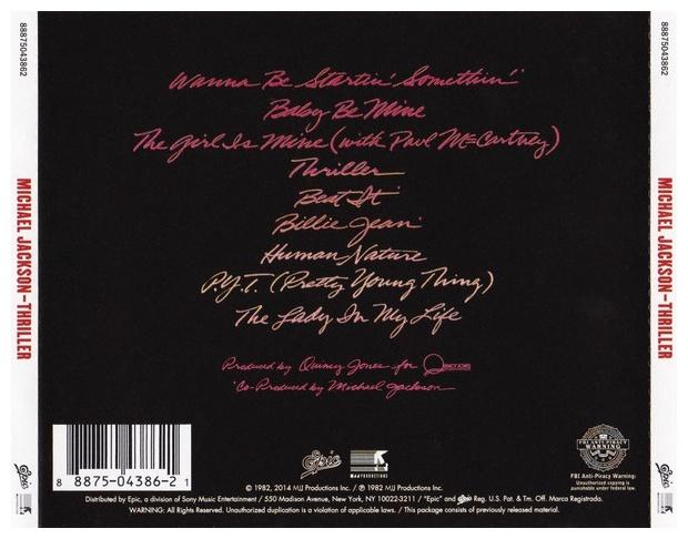 MICHAEL JACKSON - THRILLER | CD