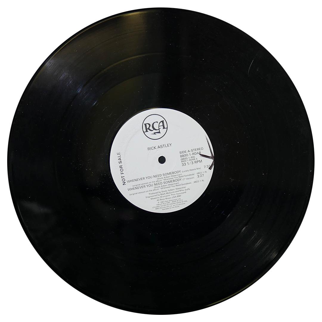 RICK ASTLEY - WHENEVER YOU NEED SOMEBODY | 12" MAXI SINGLE USADO