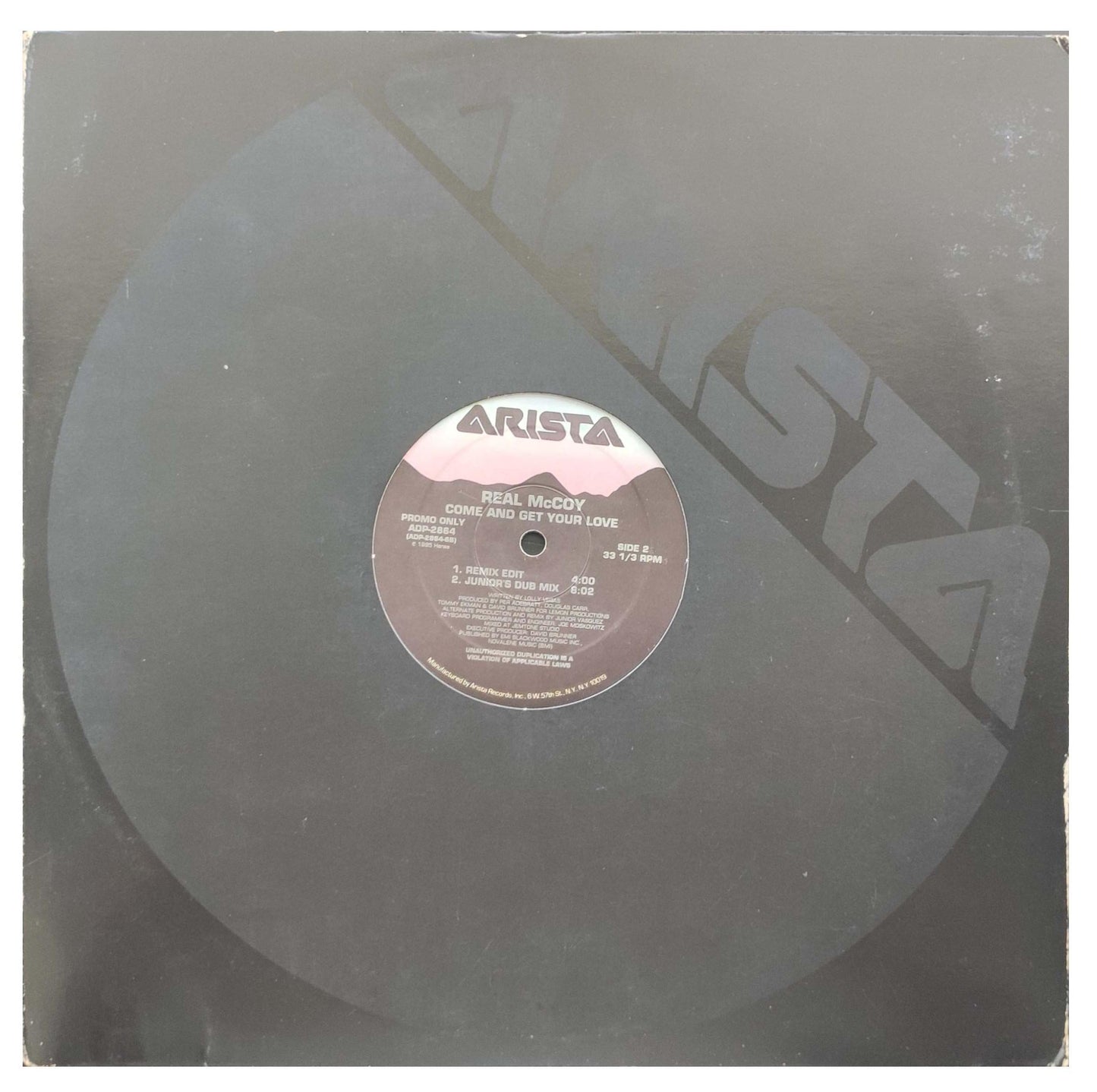REAL MCCOY - COME AND GET YOUR LOVE | 12" MAXI SINGLE USADO