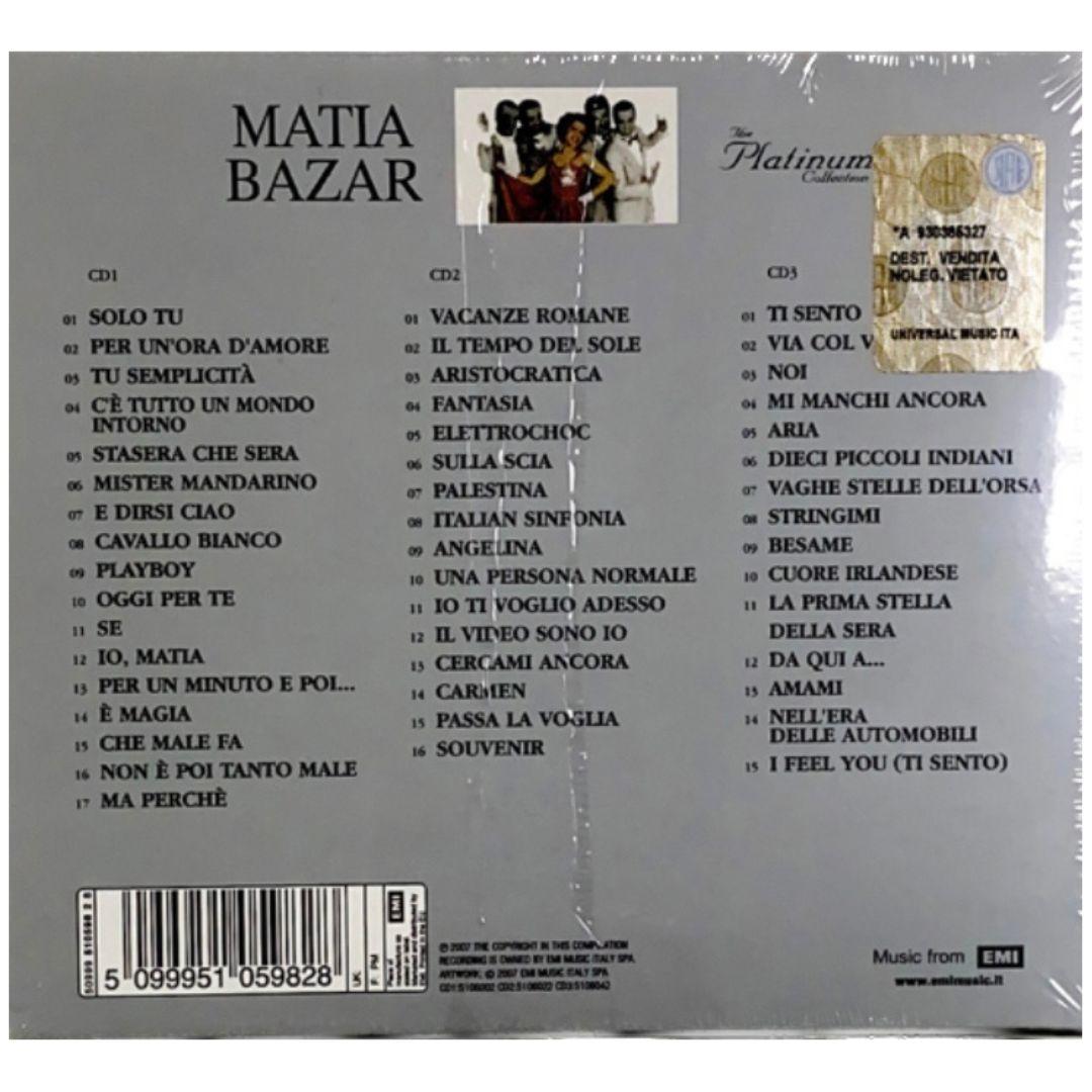MATIA BAZAR - PLATINUM COLLECTION | CD