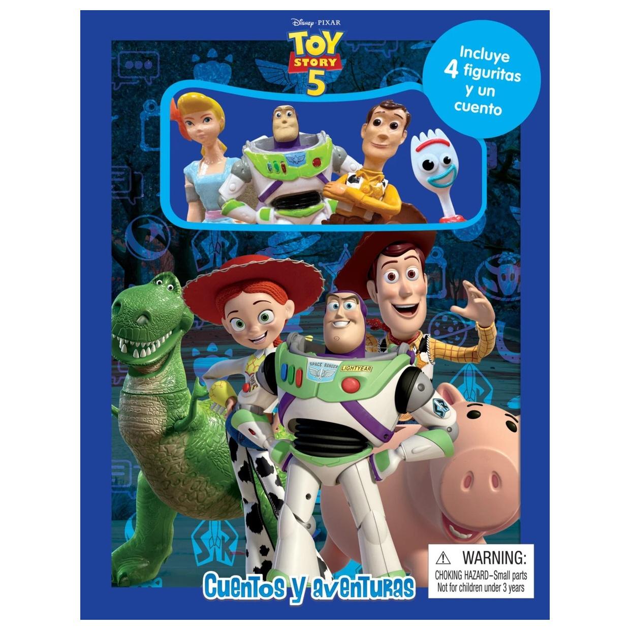 DISNEY TOY STORY 5 CUENTOS Y AVENTURAS (TAPA RÚSTICA) - DISNEY
| LIBRO