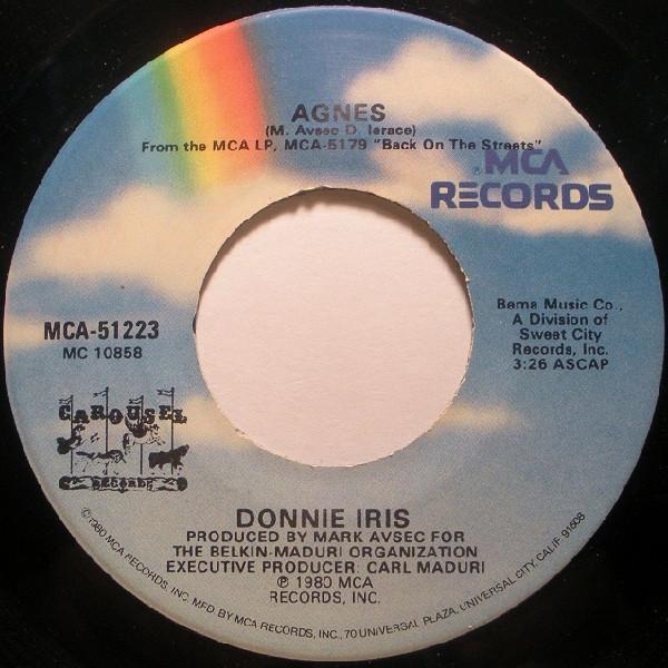 DONNIE IRIS - LOVE IS LIKE A ROCK | 7" SINGLE VINILO USADO