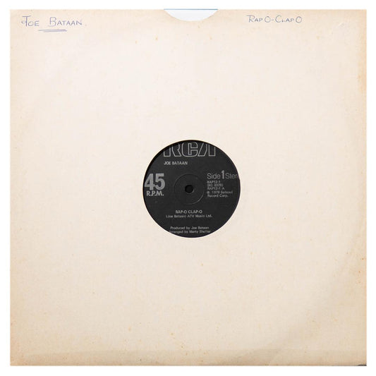 JOE BATAAN - RAP-O CLAP-O | 12" MAXI SINGLE USADO