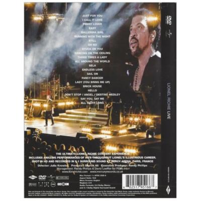 LIONEL RICHIE - LIVE | DVD
