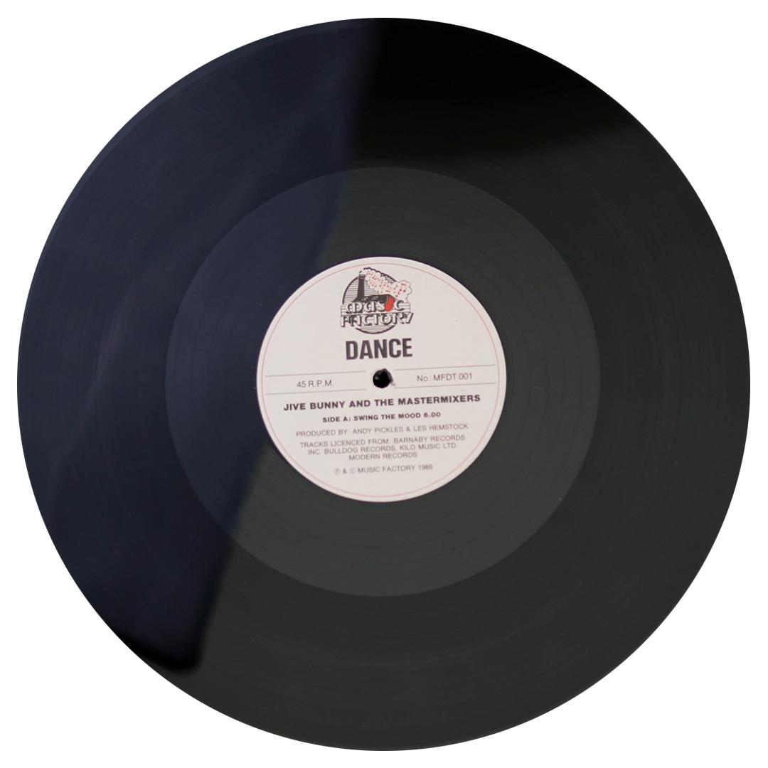 JIVE BUNNY & THE MASTERMIXERS - SWING THE MOOD | 12" MAXI SINGLE USADO