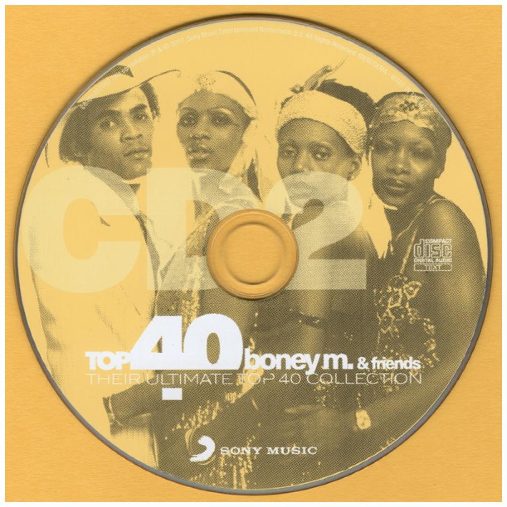 BONEY M. AND FRIENDS - TOP 40 (2CD) | CD