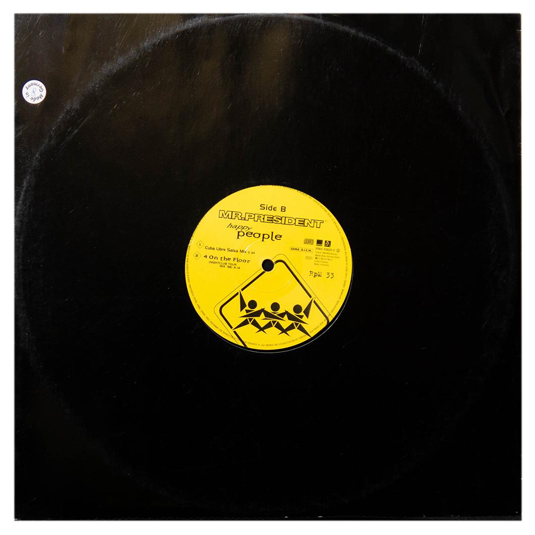 MR. PRESIDENT - HAPPY PEOPLE | 12" MAXI SINGLE USADO