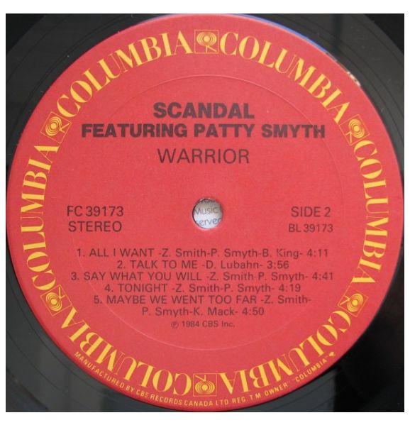 SCANDAL - THE WARRIOR | VINILO USADO