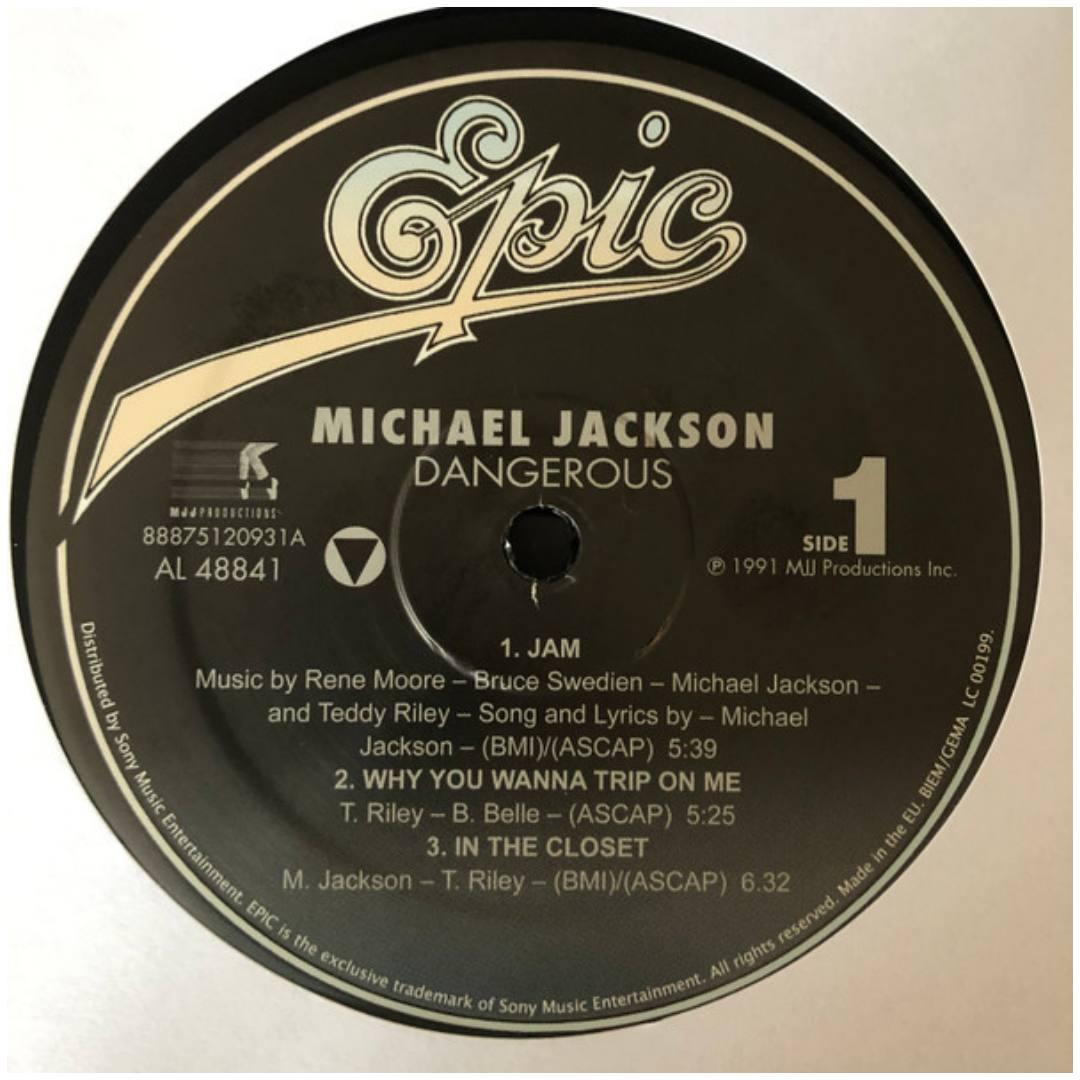 MICHAEL JACKSON - DANGEROUS (2LP) | VINILO