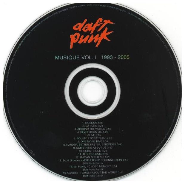 DAFT PUNK - MUSIQUE: VOL.1 1993-2005 | CD