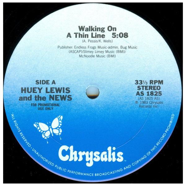 HUEY LEWIS AND THE NEWS - THE HEART OF ROCK & ROLL | 12" MAXI SINGLE USADO