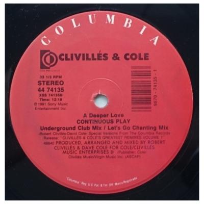 CLIVILLES & COLE - PRIDE IN THE NAME OF LOVE VINILO | 12" MAXI SINGLE USADO