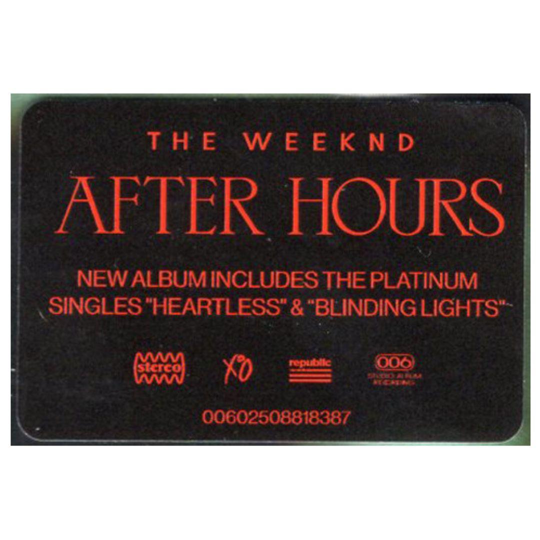 THE WEEKND - AFTER HOURS | CD