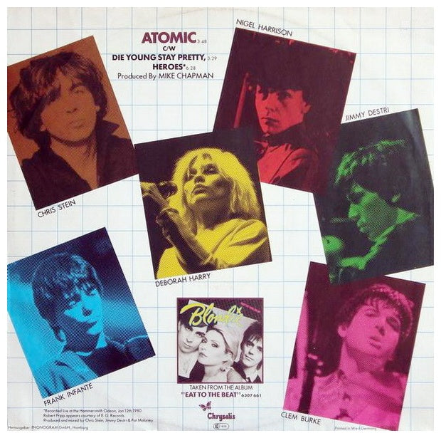 BLONDIE - ATOMIC | 12" MAXI SINGLE VINILO USADO