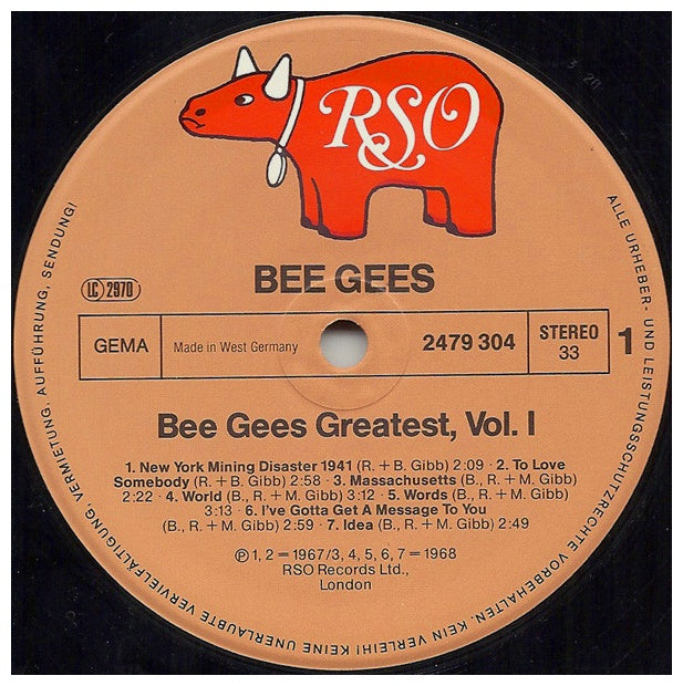 BEE GEES - GREATEST VOL. 1 1967-1974 (2LP) | VINILO USADO