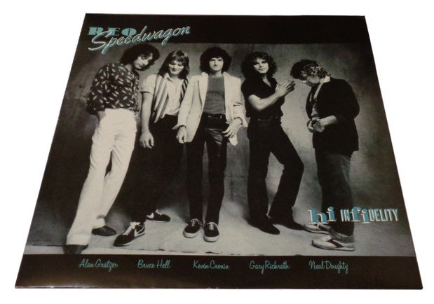 REO SPEEDWAGON - HI INFIDELITY (SEAGLASS VINYL) | VINILO