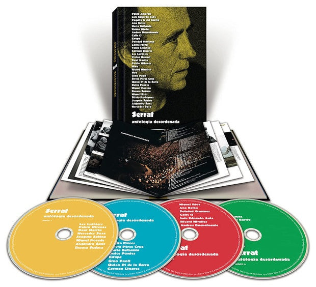 JOAN MANUEL SERRAT - ANTOLOGIA DESORDENADA (4CD) | CD
