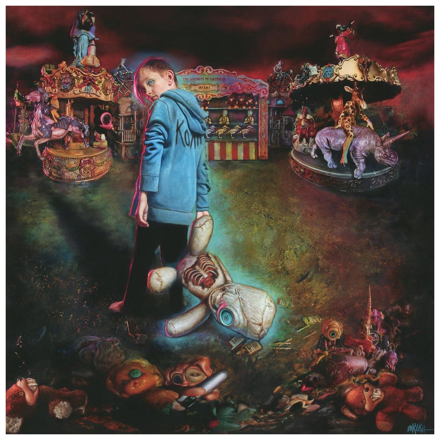PREVENTA) KORN- THE SERENITY OF SUFFERING (140GRS) | VINILO