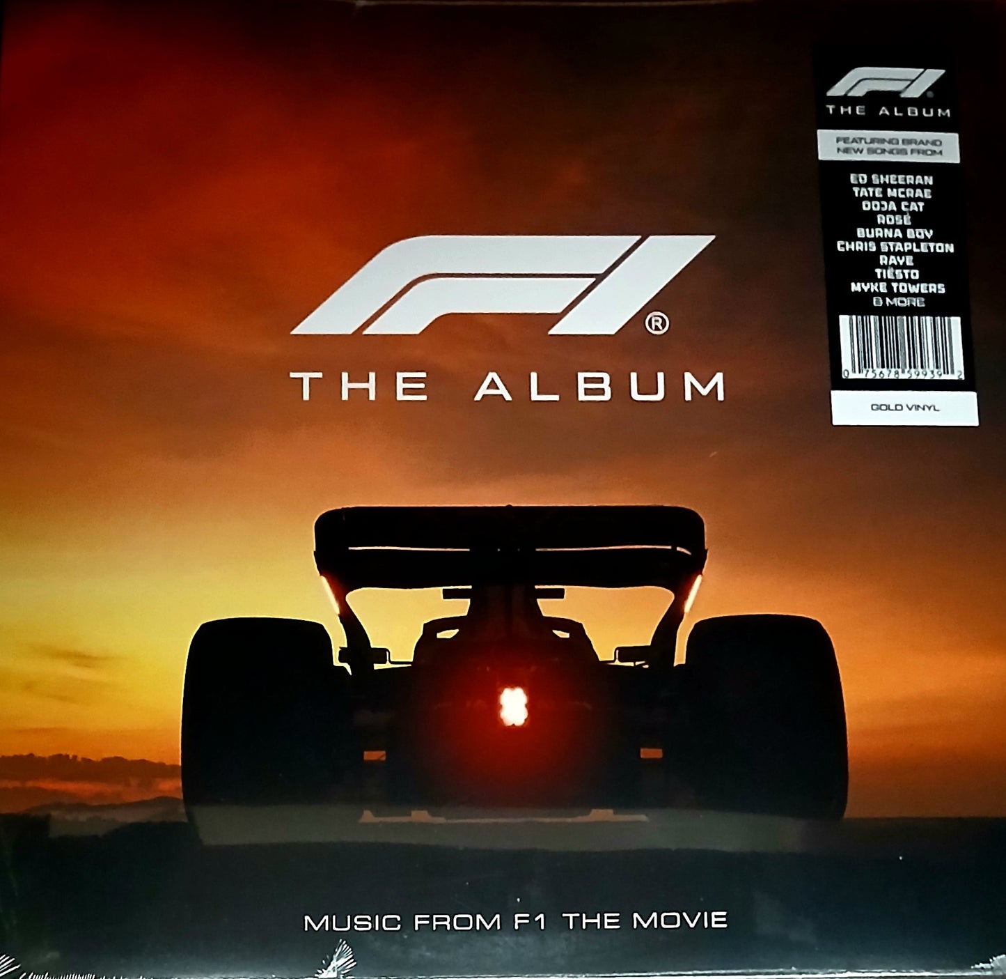 F1: THE ALBUM - O.S.T. (GOLD VINYL) | VINILO