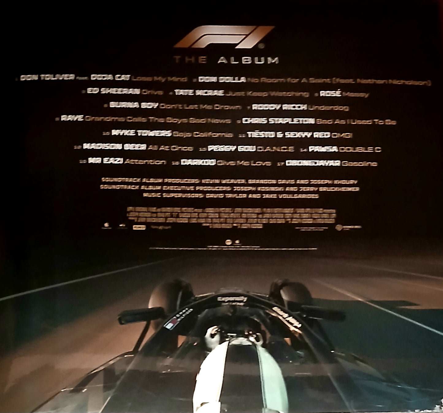 F1: THE ALBUM - O.S.T. (GOLD VINYL) | VINILO