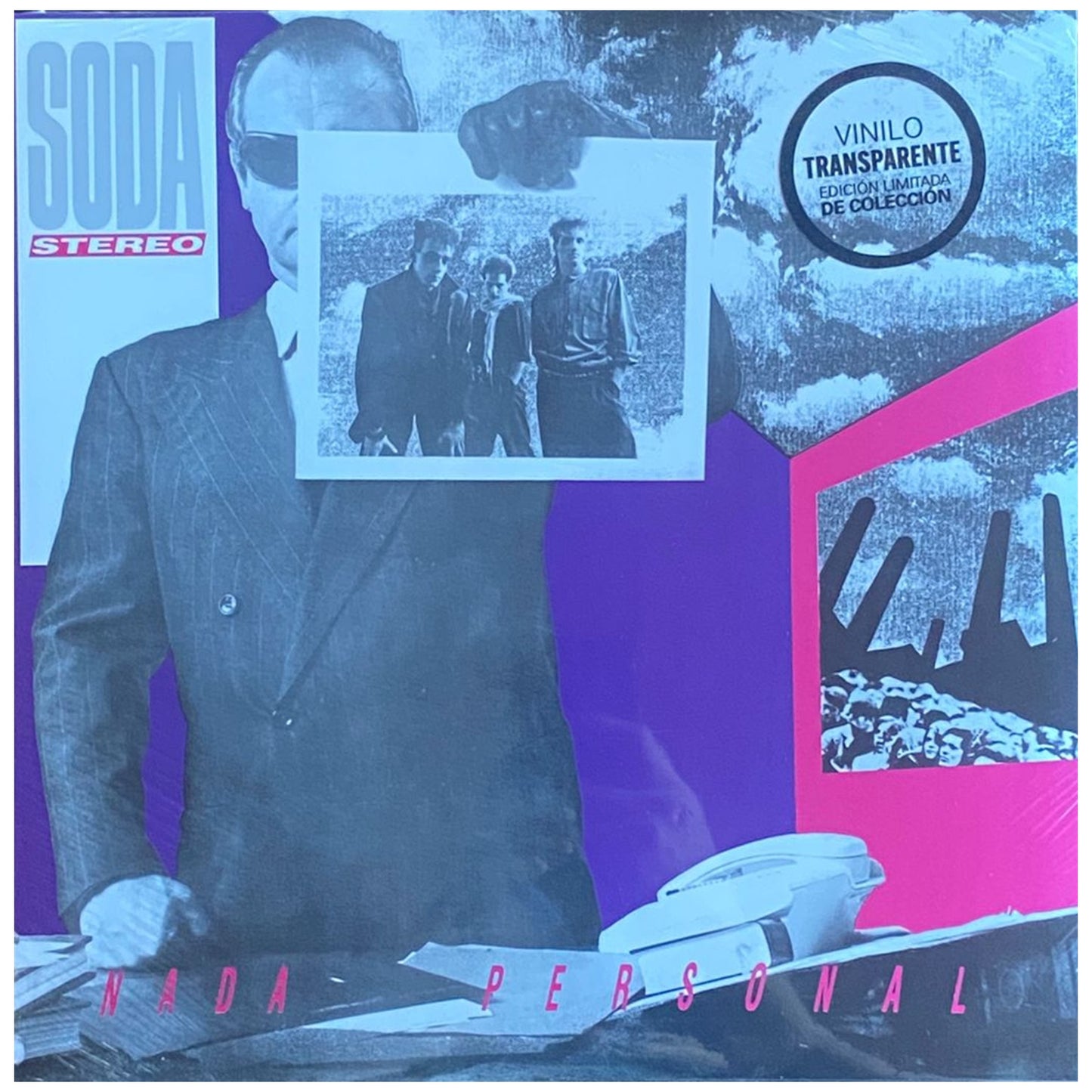 SODA STEREO - NADA PERSONAL (CLEAR VINYL) | VINILO