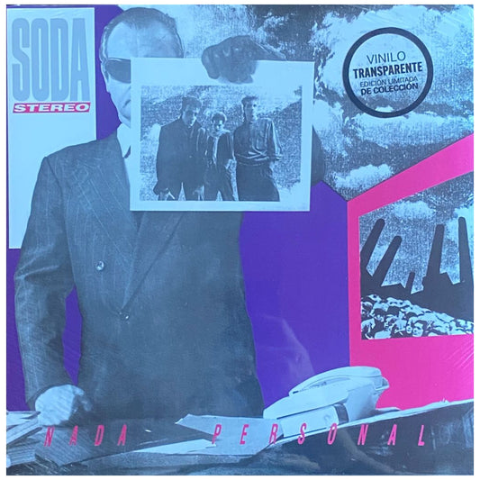 SODA STEREO - NADA PERSONAL (CLEAR VINYL) | VINILO