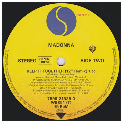 MADONNA - VOGUE | 12" MAXI SINGLE VINILO USADO