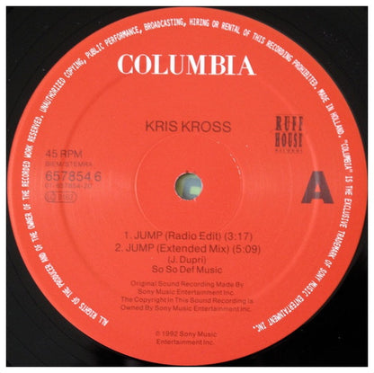 KRISS KROSS - JUMP | 12" MAXI SINGLE VINILO USADO