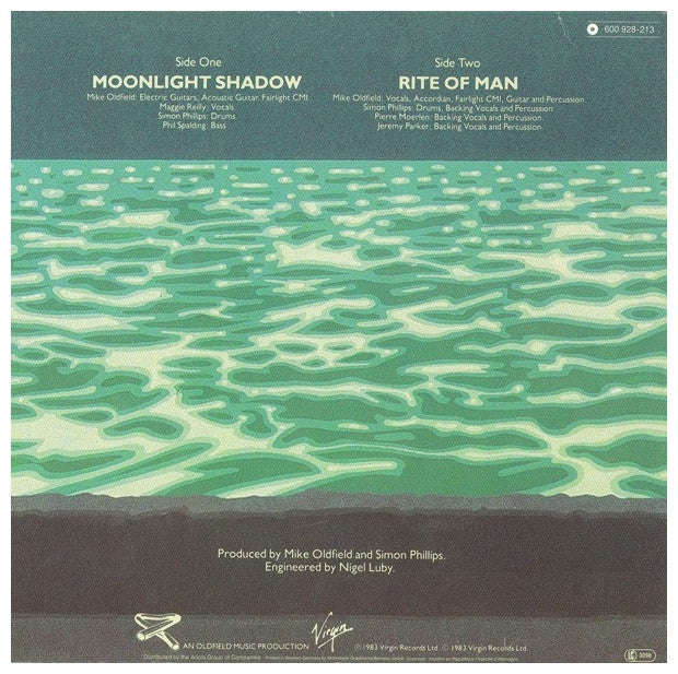 MIKE OLDFIELD - MOONLIGHT SHADOW | 12" MAXI SINGLE VINILO USADO