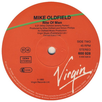 MIKE OLDFIELD - MOONLIGHT SHADOW | 12" MAXI SINGLE VINILO USADO