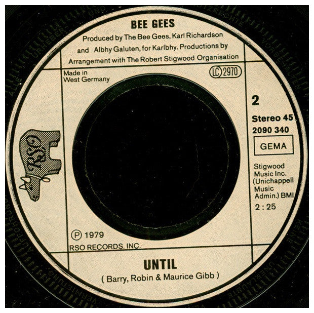 BEE GEES - TRAGEDY | 7" SINGLE USADO
