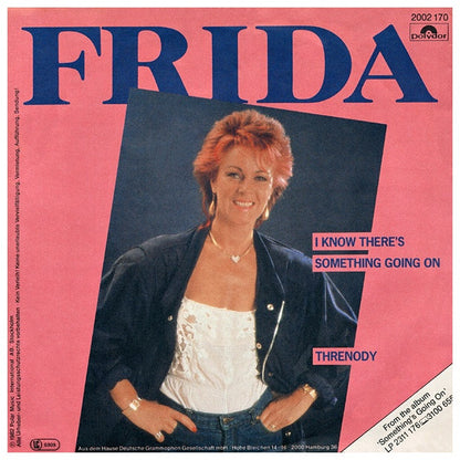 FRIDA - I KNOW THERE S SOMETHING GOING ON | 7" SINGLE USADO