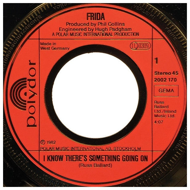 FRIDA - I KNOW THERE S SOMETHING GOING ON | 7" SINGLE USADO