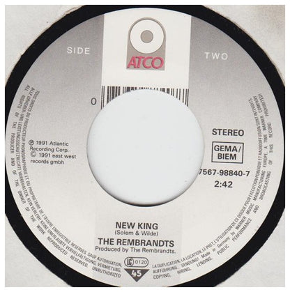 REMBRANDTS - JUST THE WAY IT IS, BABY | 7" SINGLE USADO