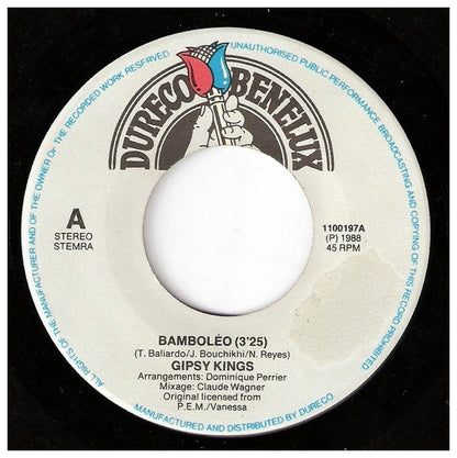 GIPSY KINGS - BAMBOLEO | 7" SINGLE USADO