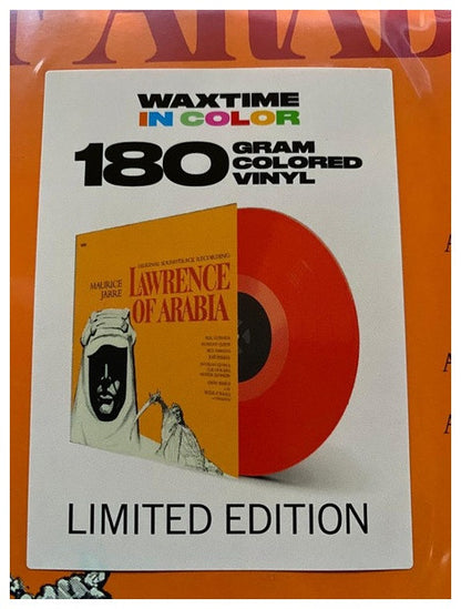 LAWRENCE OF ARABIA - O.S.T. (MAURICE JARRE) (TRANSPARENT RED VINYL) | VINILO