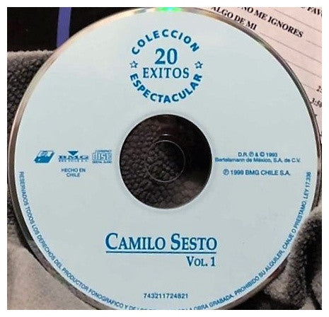 CAMILO SESTO - COLECCION 20 EXITOS VOL.1 | CD
