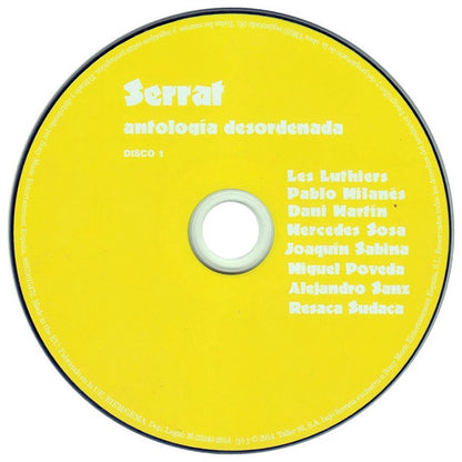 JOAN MANUEL SERRAT - ANTOLOGIA DESORDENADA (4CD) | CD