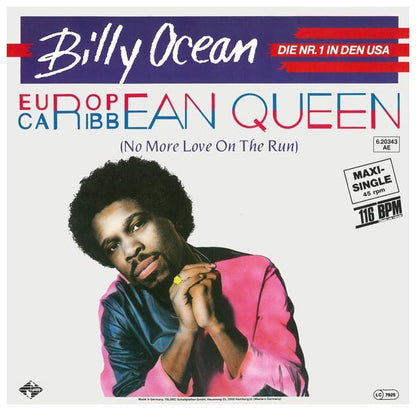 BILLY OCEAN - EUROPEAN QUEEN (GREEN VINYL) | 12" MAXI SINGLE USADO