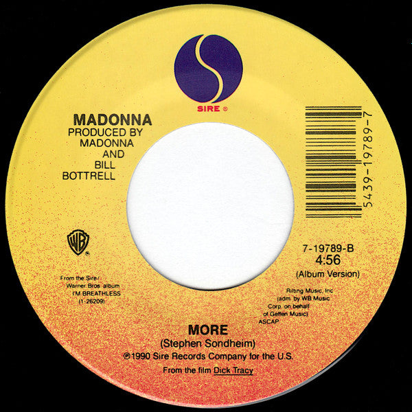 MADONNA - HANKY PANKY | 7" SINGLE USADO