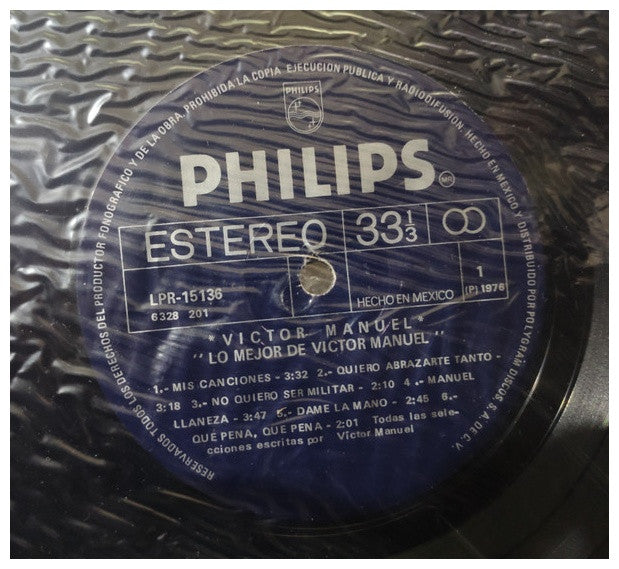 VICTOR MANUEL - GRANDES EXITOS | VINILO USADO