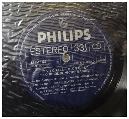 VICTOR MANUEL - GRANDES EXITOS | VINILO USADO