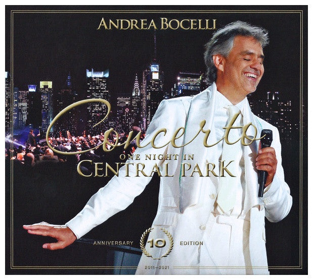 ANDREA BOCELLI - CONCERTO ONE NIGHT IN CENTRAL PARK (10TH ANNIVERSARY EDITION (CD+DVD) | CD